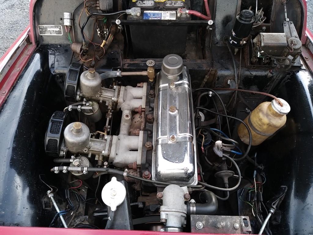 TRIUMPH TR3B bretagne roadster