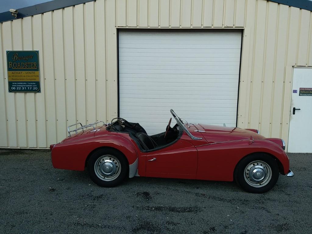 TRIUMPH TR3B bretagne roadster