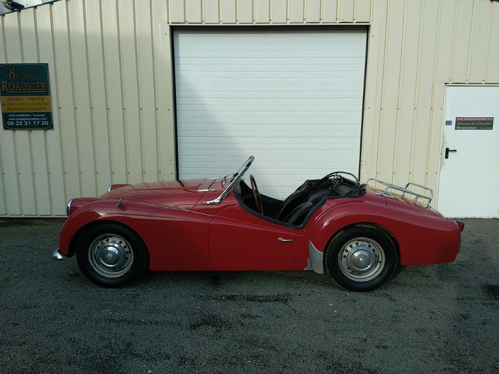 TRIUMPH TR3B bretagne roadster