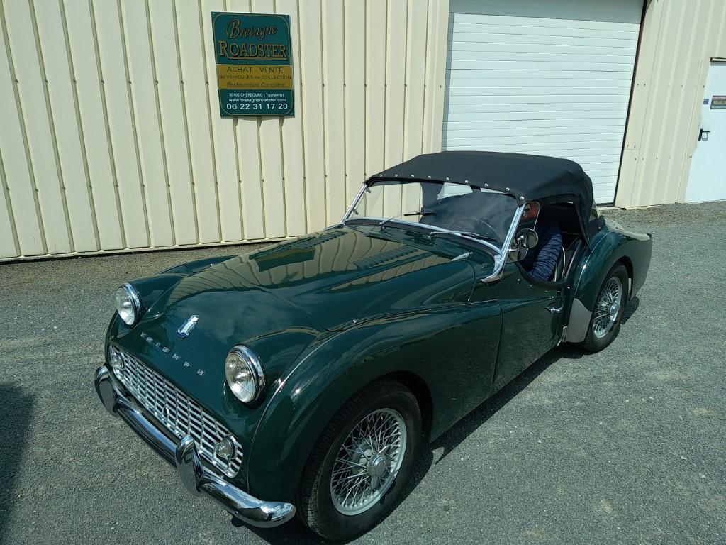 triumph tr3A bretagne roadster