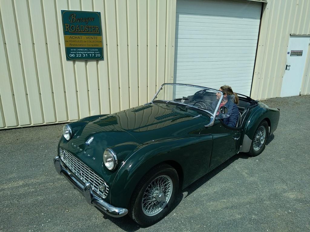 triumph tr3A bretagne roadster