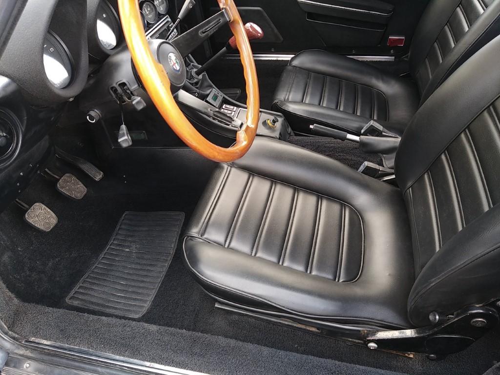 ALFA ROMEO SPIDER VELOCE 2000 NOIRE BRETAGNE ROADSTER