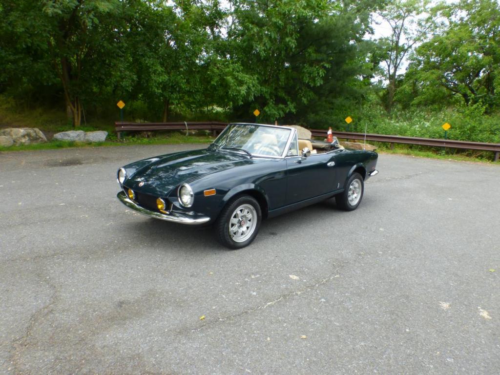 fiat spider bretagne roadster