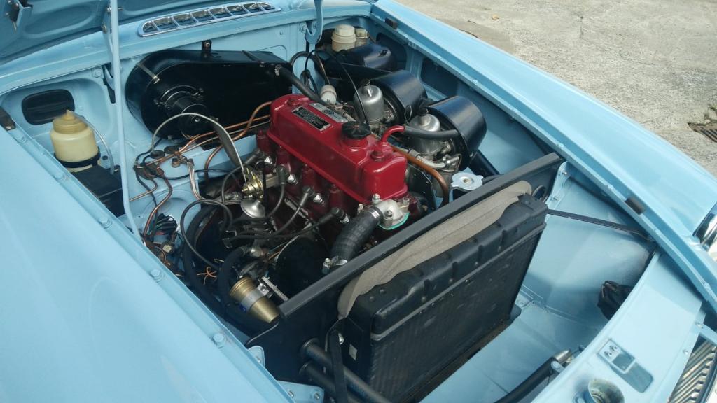 MGB cabriolet pull handle bretagne roadster