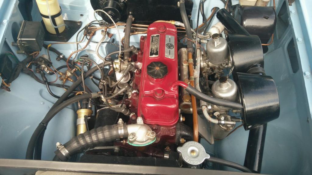 MGB cabriolet pull handle bretagne roadster