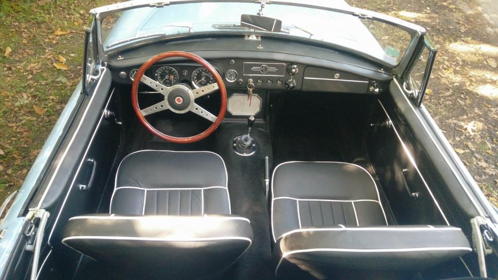 MGB cabriolet pull handle bretagne roadster