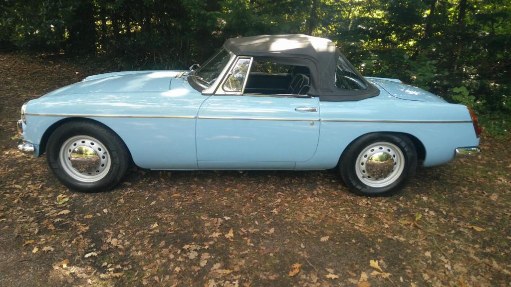 MGB cabriolet pull handle bretagne roadster