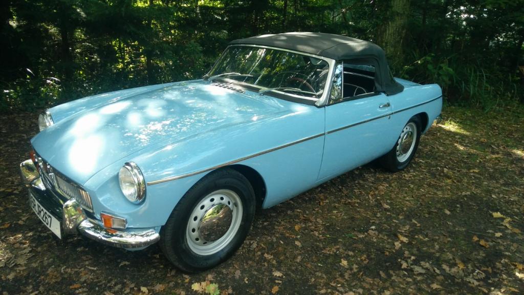 MGB cabriolet pull handle bretagne roadster