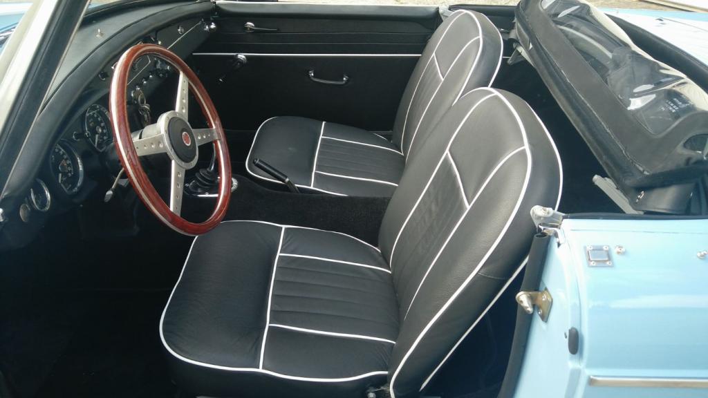 MGB cabriolet pull handle bretagne roadster