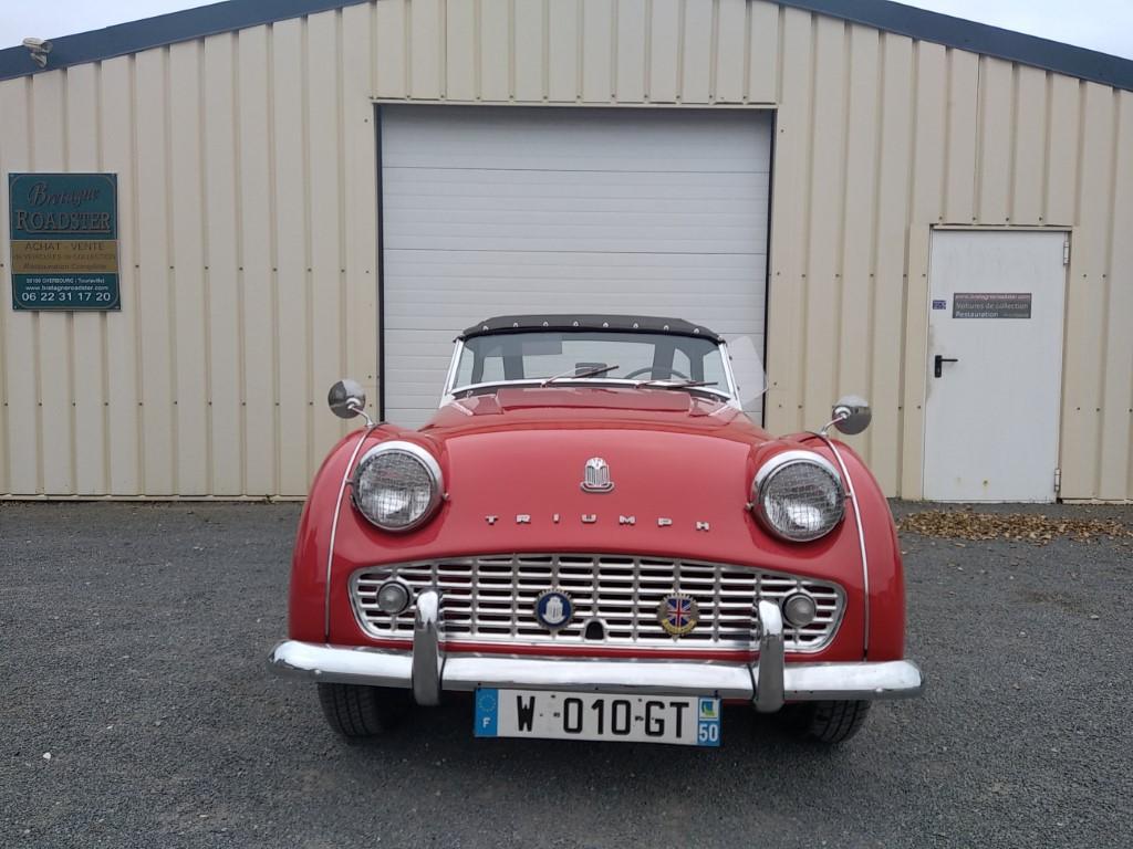 triumph tr3A bretagne roadster