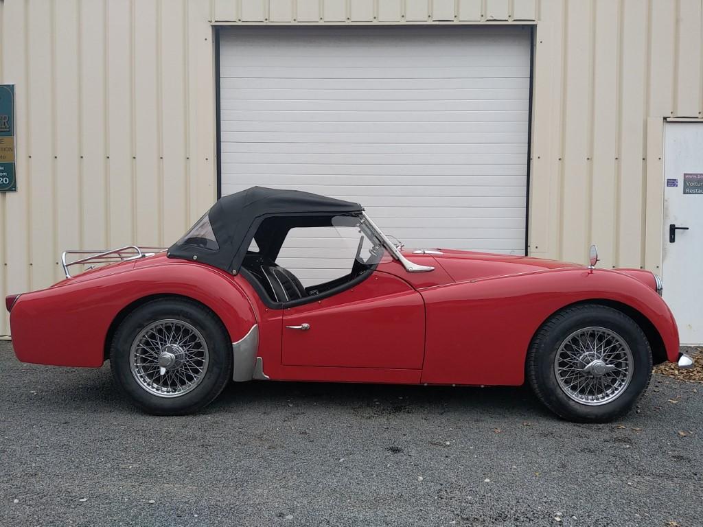 triumph tr3A bretagne roadster