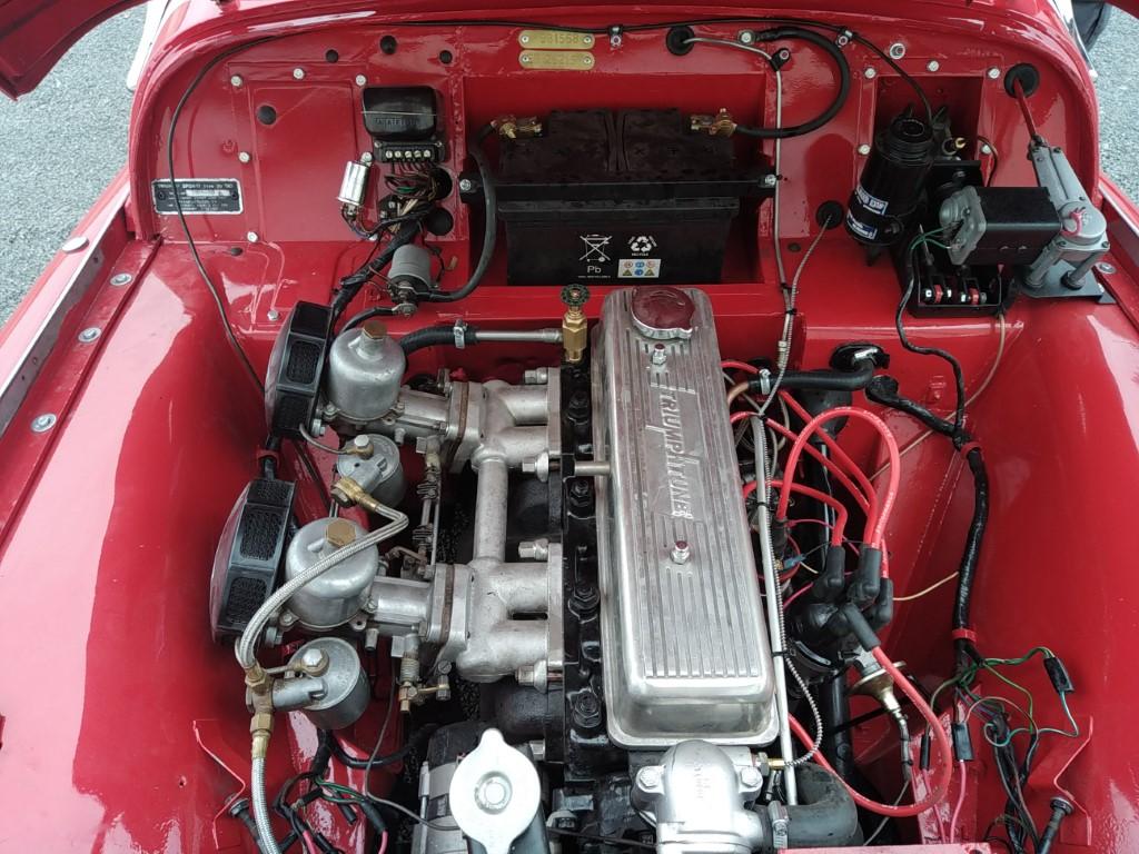 triumph tr3A bretagne roadster