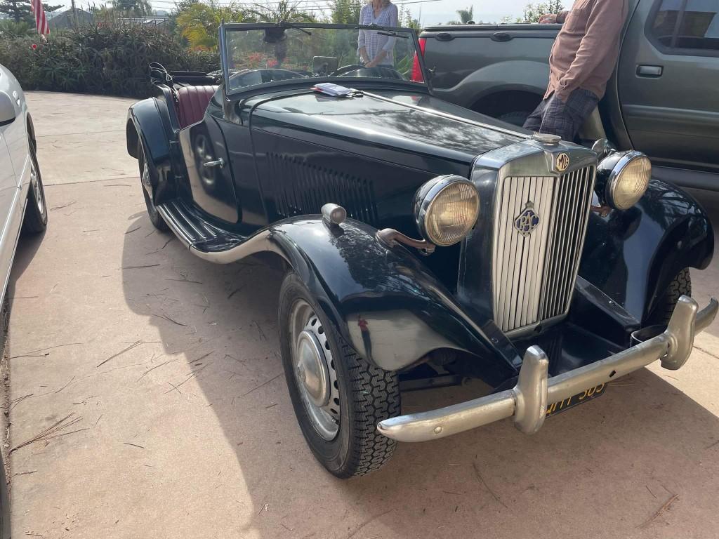 MG TD bretagne roadster