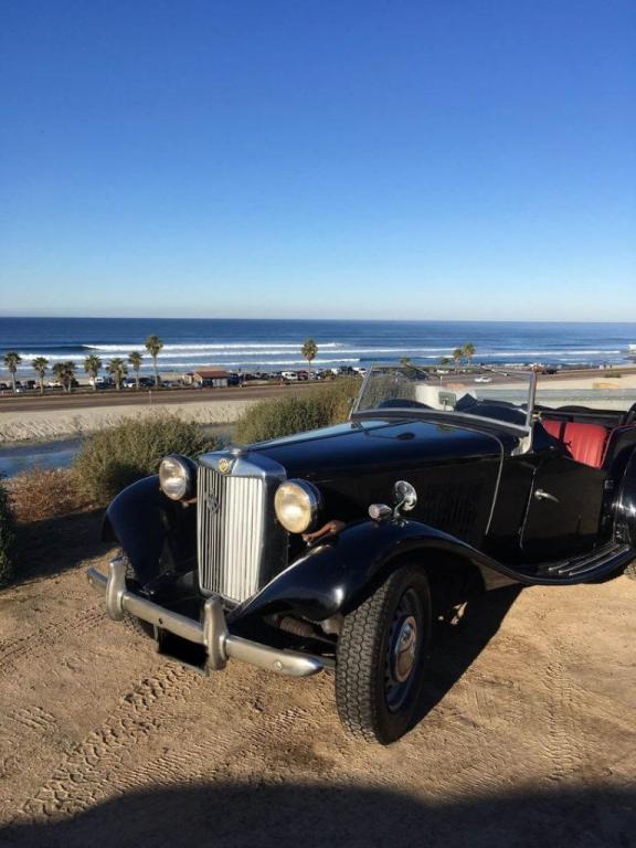MG TD bretagne roadster