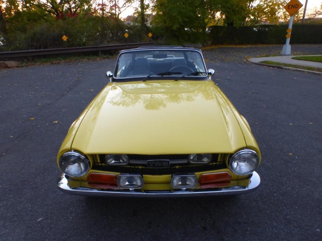 TRIUMPH TR 6 BRETAGNE ROADSTER