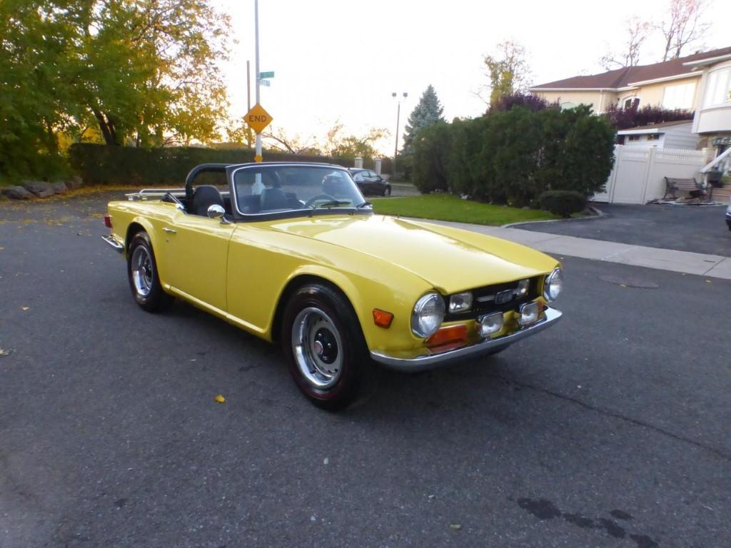 TRIUMPH TR 6 BRETAGNE ROADSTER
