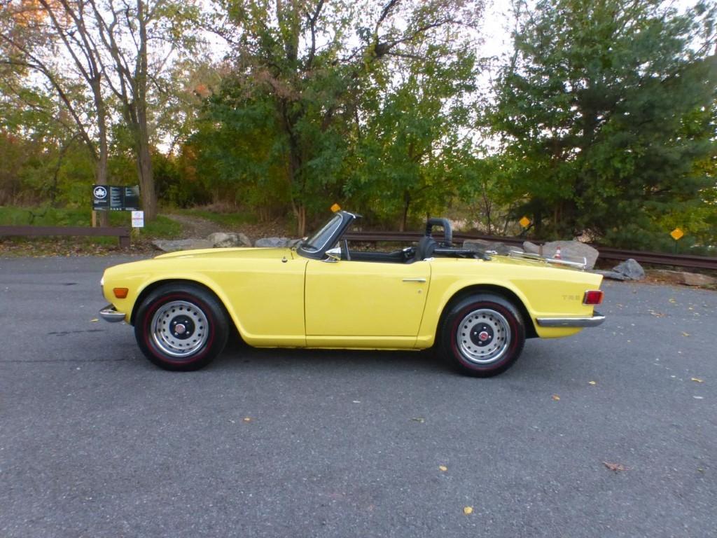 TRIUMPH TR 6 BRETAGNE ROADSTER