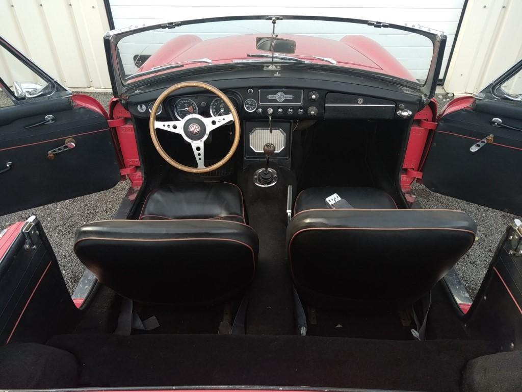 MGB cabriolet pull handle bretagne roadster