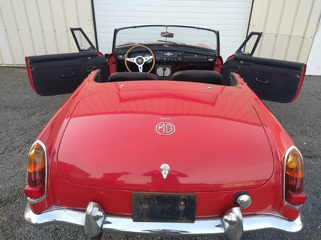 MGB cabriolet pull handle bretagne roadster