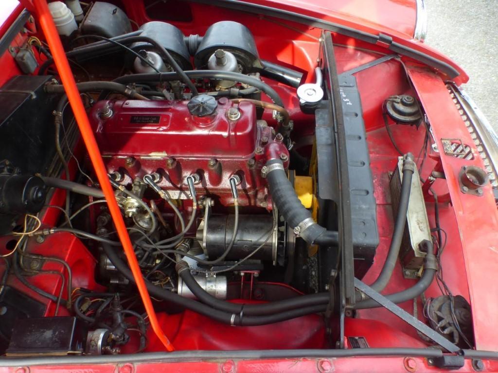 MGB cabriolet pull handle bretagne roadster