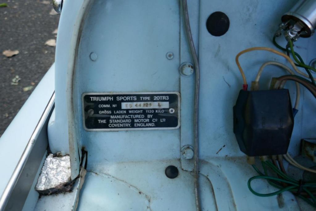triumph tr3A bretagne roadster