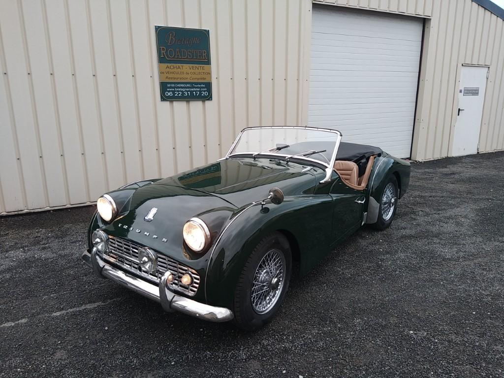 triumph tr3A bretagne roadster