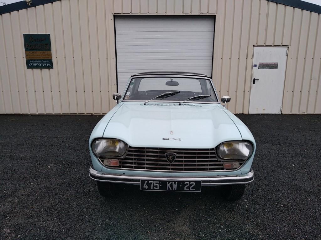 peugeot 204 cabriolet bretagne roadster