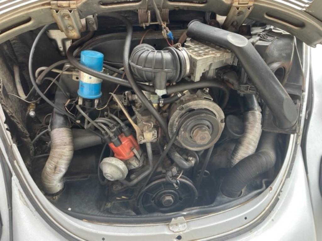 coccinelle cabriolet grise , bretagne roadster