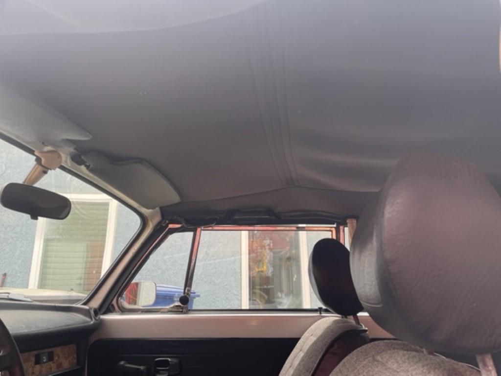 coccinelle cabriolet grise , bretagne roadster