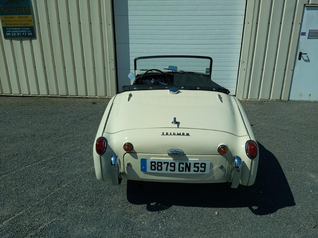 TRIUMPH TR3B OVERDRIVE BRETAGNE ROADSTER