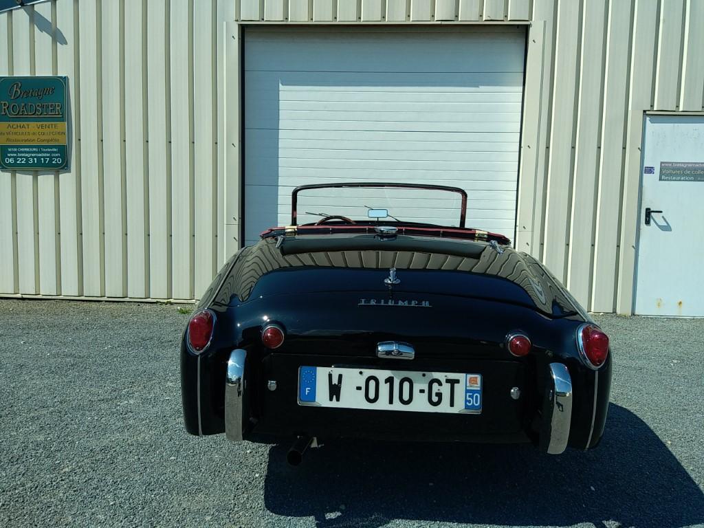TRIUMPH TR3A OVERDRIVE BRETAGNE ROADSTER
