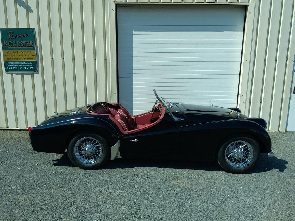 TRIUMPH TR3A OVERDRIVE BRETAGNE ROADSTER