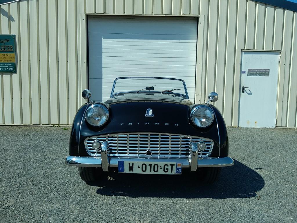 TRIUMPH TR3A OVERDRIVE BRETAGNE ROADSTER