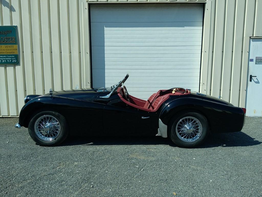 TRIUMPH TR3A OVERDRIVE BRETAGNE ROADSTER