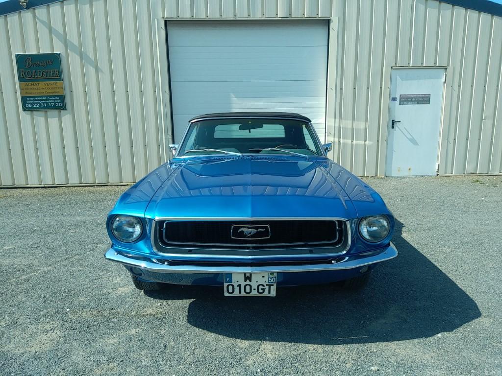 ford mustang v8 cabriolet bretagne roadster