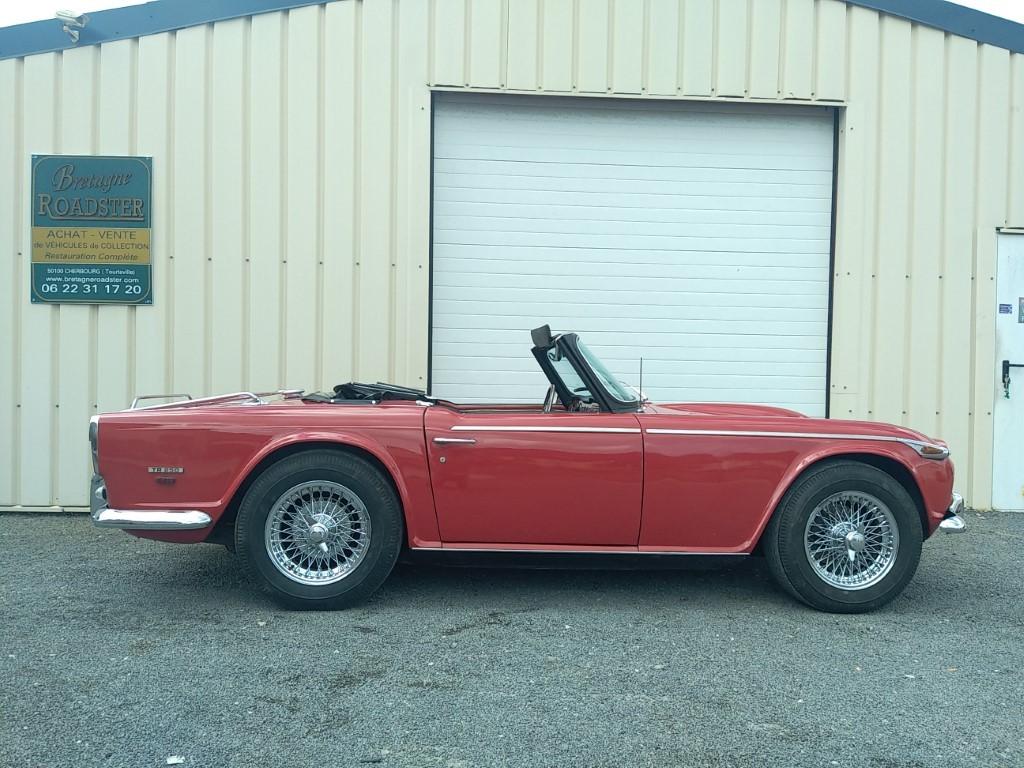 TRIUMPH TR250 OVERDRIVE BRETAGNE ROADSTER