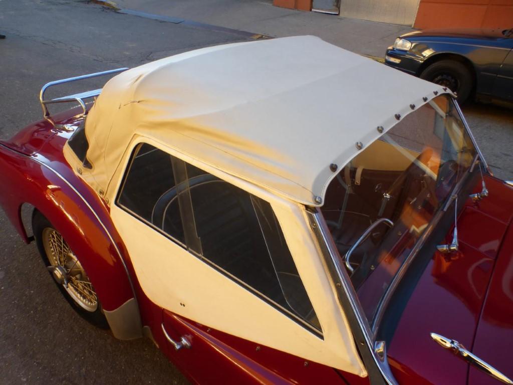 TRIUMPH TR3A OVERDRIVE BRETAGNE ROADSTER