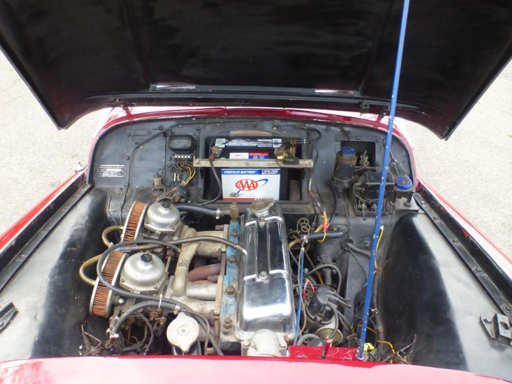 TRIUMPH TR3A OVERDRIVE BRETAGNE ROADSTER