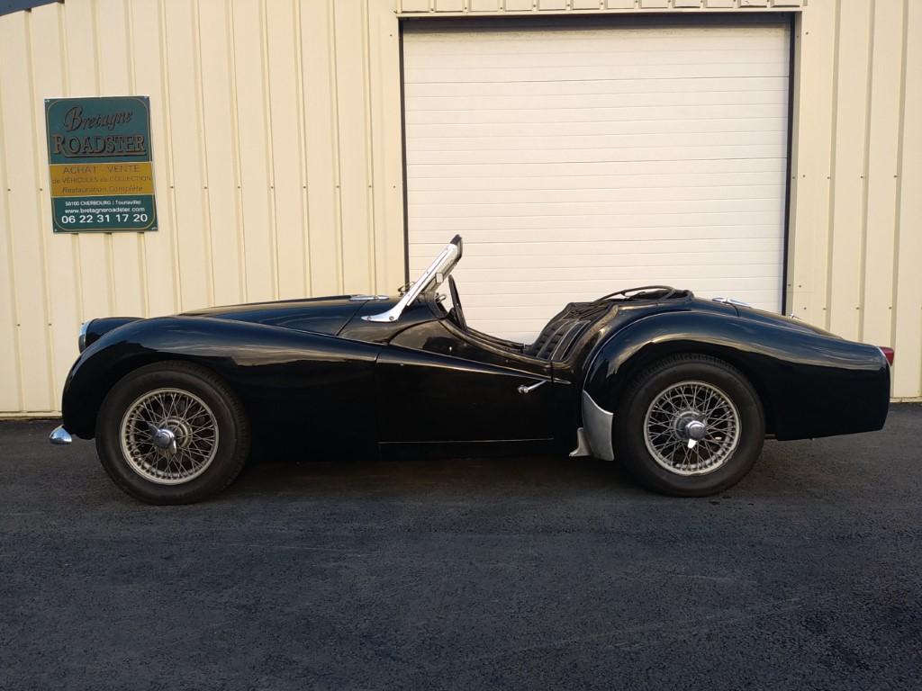 TRIUMPH TR3A OVERDRIVE BRETAGNE ROADSTER