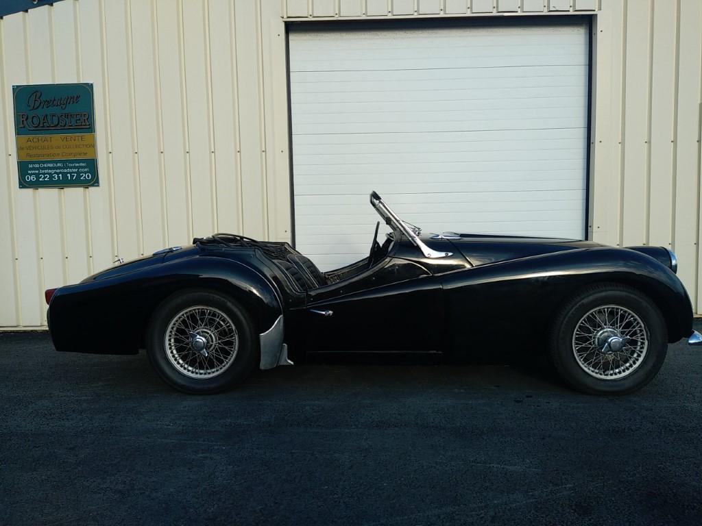 TRIUMPH TR3A OVERDRIVE BRETAGNE ROADSTER