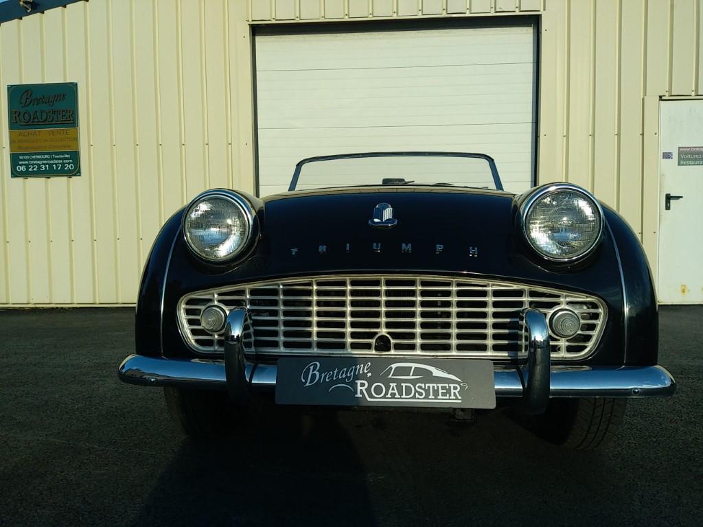 TRIUMPH TR3A OVERDRIVE BRETAGNE ROADSTER