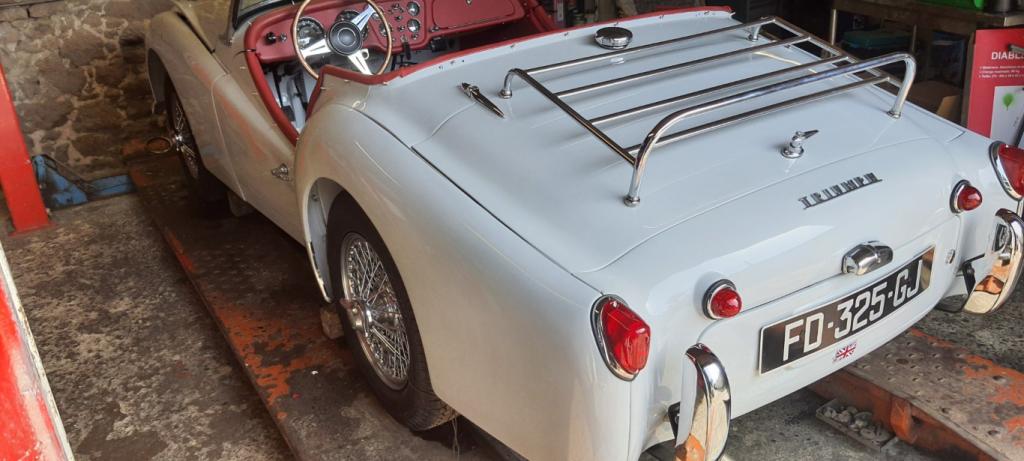 triumph tr3A bretagne roadster