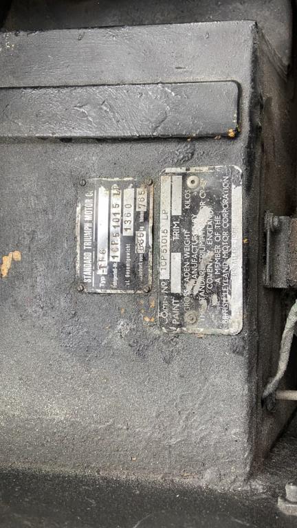 TR6 PI OVERDRIVE BRETAGNE ROADSTER