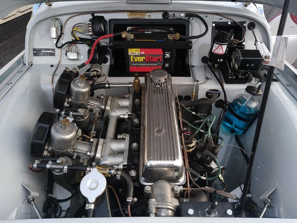 TRIUMPH TR3A OVERDRIVE BRETAGNE ROADSTER