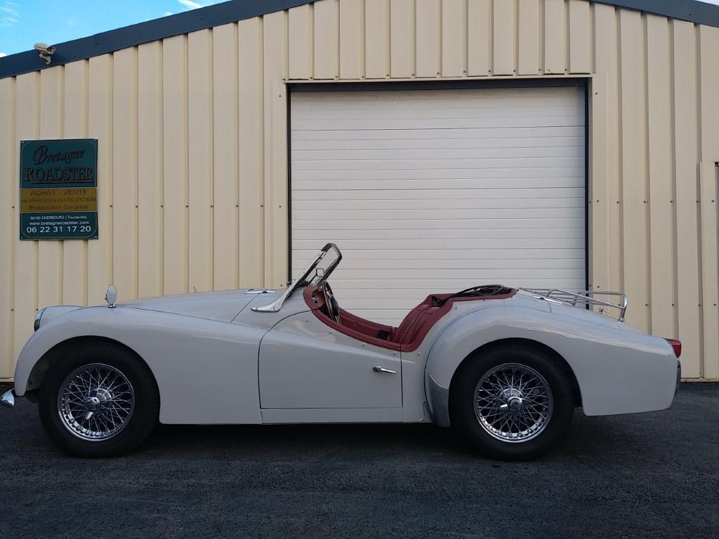 TRIUMPH TR3B OVERDRIVE BRETAGNE ROADSTER