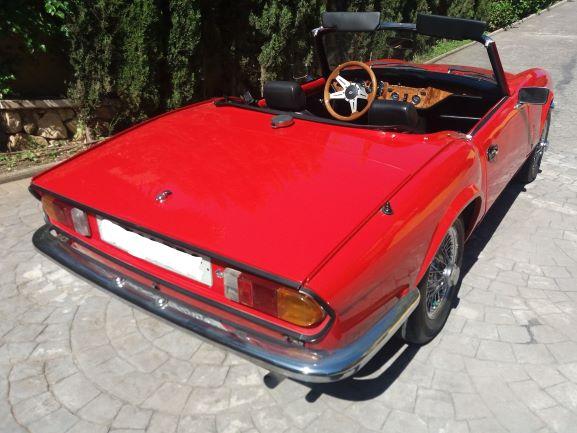 SPITFIRE TRIUMPH BRETAGNE ROADSTER VOITURE DE COLLECTION