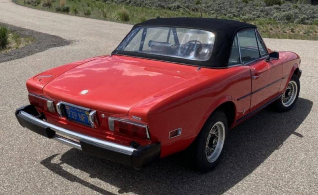 fiat spider 124 bretagne roadster