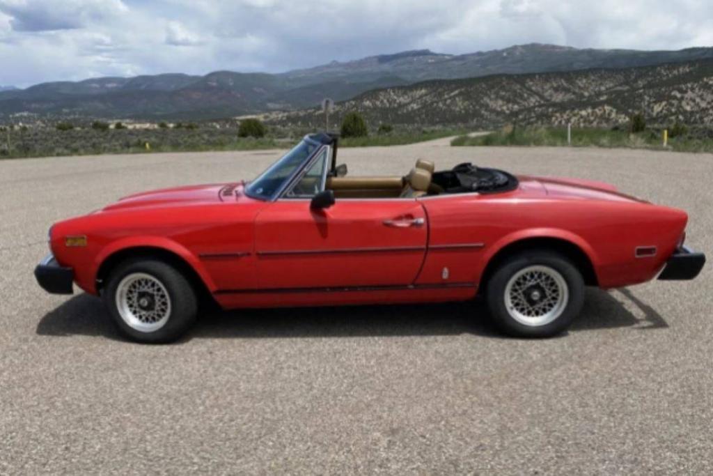 fiat spider 124 bretagne roadster