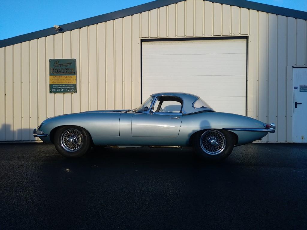 jaguar type E 3.8 bretagne roadster