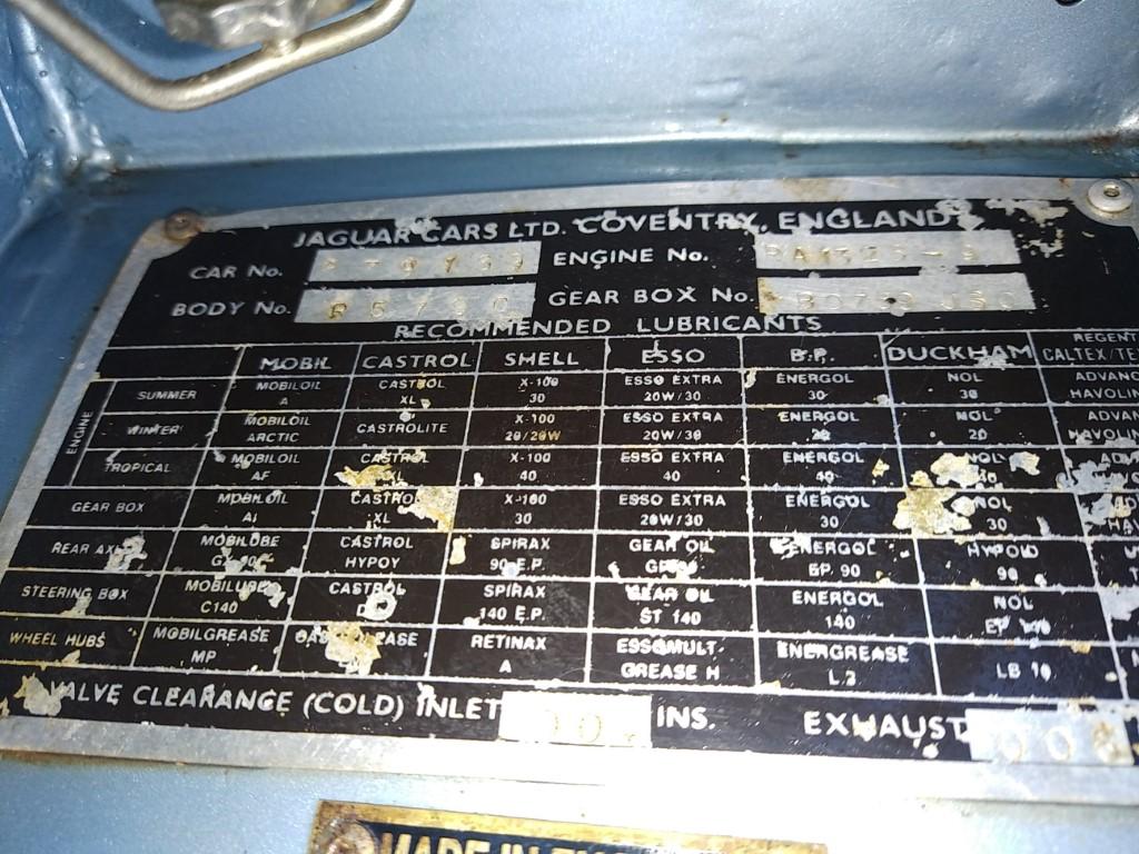 jaguar type E 3.8 bretagne roadster